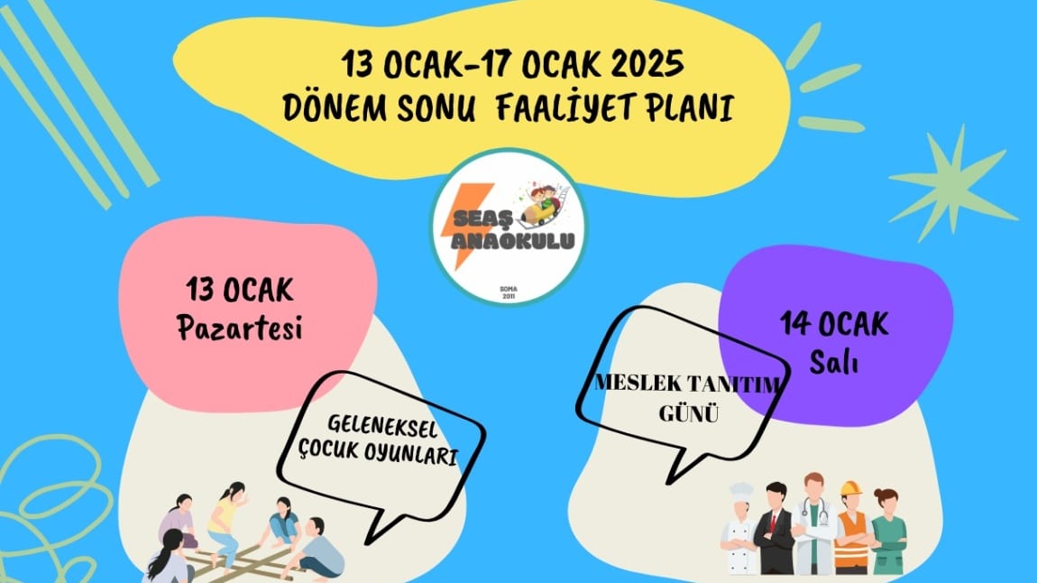 2024-2025 Eğitim -Öğretim yılı Dönem Sonu Etkinlikleri